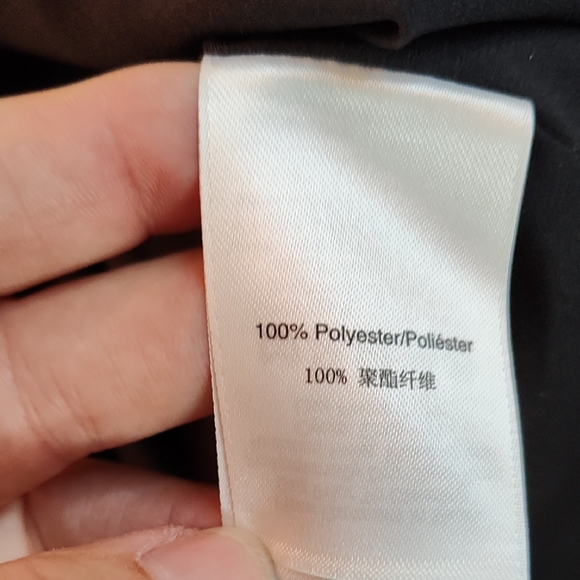 Dkny Gold Graphic Boxy Short Sleeve Blouse M - Picture 4 of 4